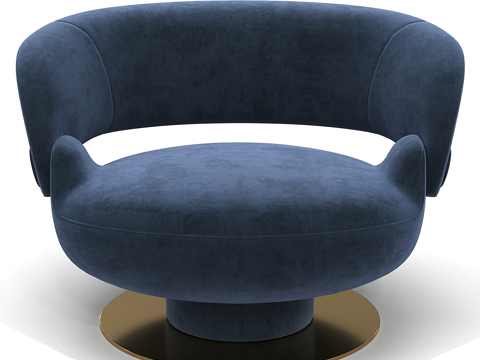  现代简约单人沙发 单人沙发 简约沙发 休闲沙发 客厅沙发3d模型 