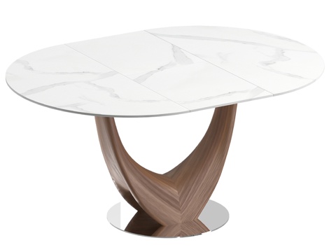  Daisy陶瓷桌面折叠桌3d模型 