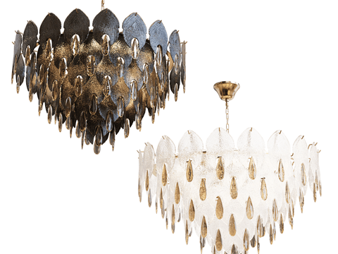  现代简约吊灯 吊灯 简约吊灯 餐厅吊灯 玻璃吊灯 轻奢吊灯3d模型 