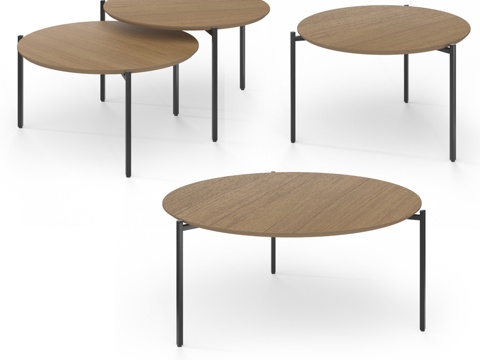  (OM) MANO FACTORY WILLIAM咖啡桌3d模型 