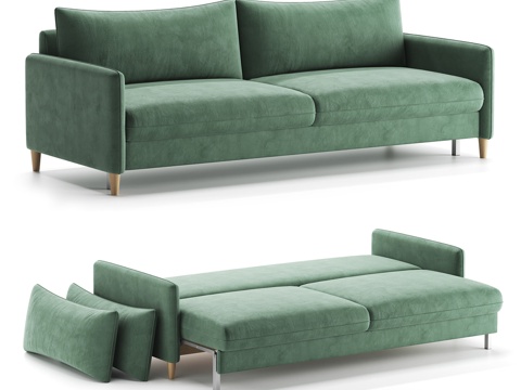  OM沙发米兰3d模型3d模型 