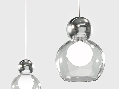 OM 吊灯水晶豪华版 MURCIA SP1.2 CHROME3d模型