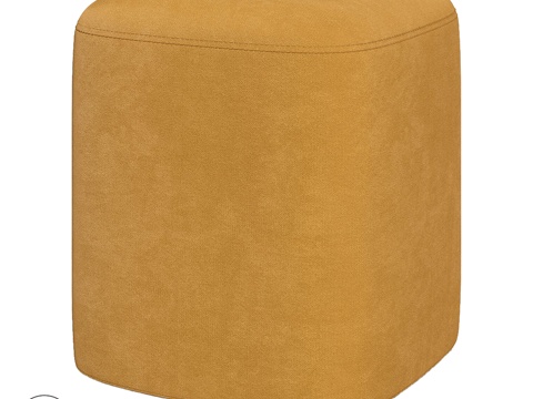  OM草编墩墩轻量版3d模型 