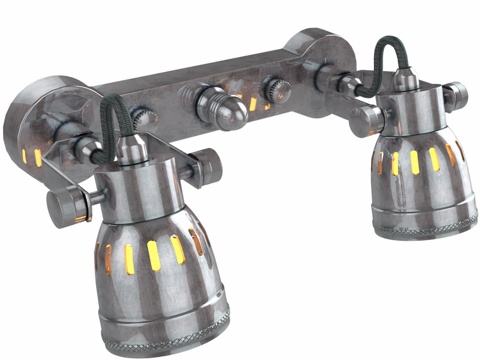  Covali WL-59802, WL-30170 黄铜壁灯3d模型 