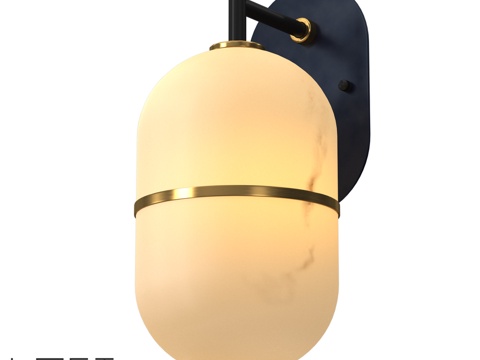  壁灯 LoftDesigne 1268 型号3d模型 