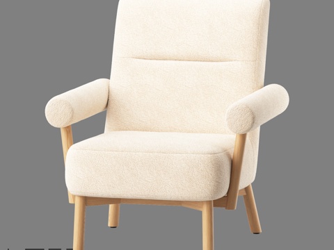  扶手椅LoftDesigne 38954型号3d模型 