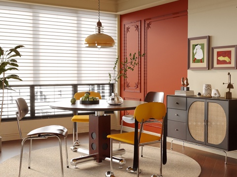  包豪斯餐厅3d模型 