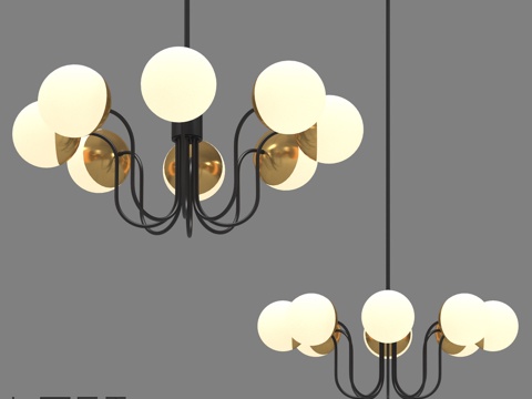  吊灯 LoftDesigne 1049 型号3d模型 