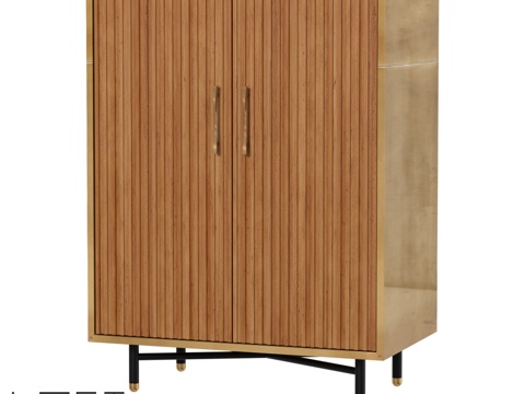  LoftDesigne 7098型号抽屉柜3d模型 