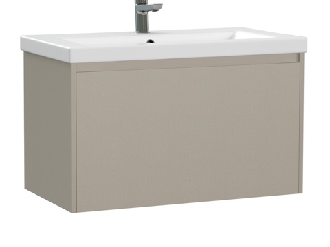  Cersanit Grande COMO 80米色盥洗台柜_3d模型 