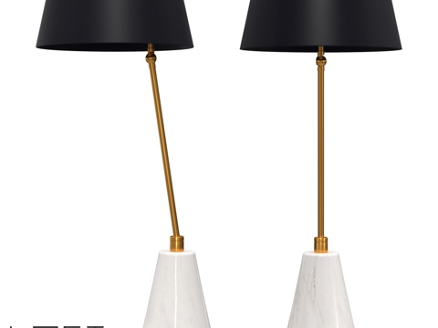  LoftDesigne 1363款台灯3d模型 
