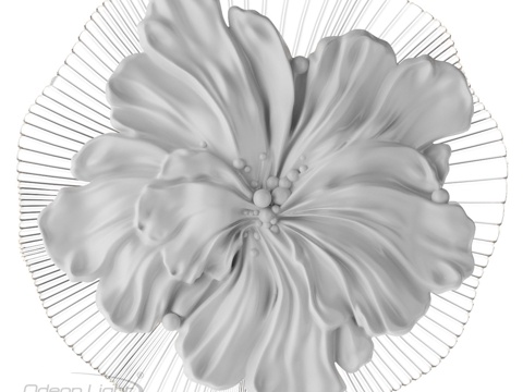  ODEON LIGHT 6614 8WL FIORE3d模型 