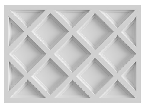  天花板构图第48号3d模型3d模型 