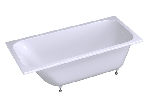  嵌入式浴缸 Salini ORLANDA KIT 160,3d模型 