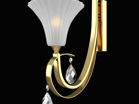  纽波特4821A法式金3d模型 