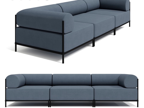  OM沙发NORDIC大型直线款来自Armos3d模型 