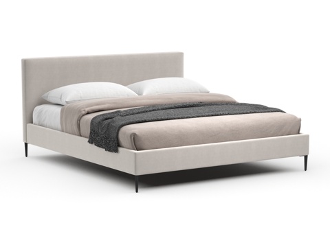  OM Bed Kent with legs Lavsit3d模型 