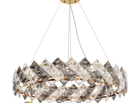  OM 吊灯 Lussole LSP-88563d模型 