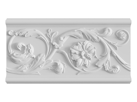  檐壁装饰 第34号3d模型 