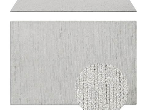  羊毛地毯 Decaro Rugs D1100063d模型 