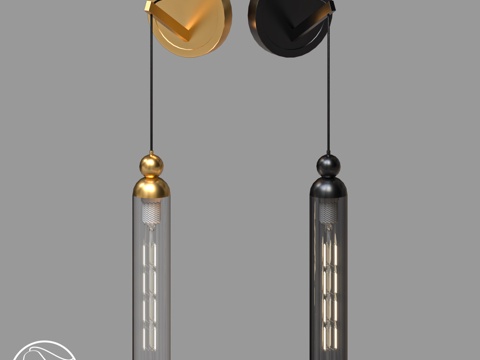  LampsShop.ru B4561 壁灯 LAB Ligh3d模型 