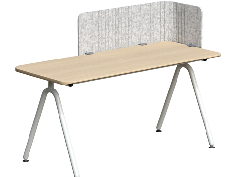  北欧简约书桌 书桌 简约书桌 桌子3d模型 