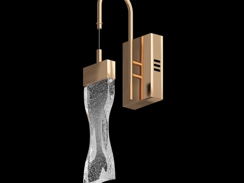  壁灯 Asten 金色 08511.33 OM3d模型 