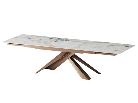  Esmeralda 陶瓷台面折叠桌3d模型3d模型 