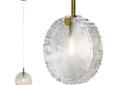  冰封吊灯 MOD254PL-01BS3d模型 