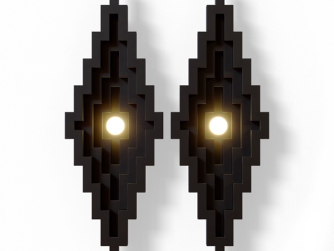 HANI AZTEC灯3d模型