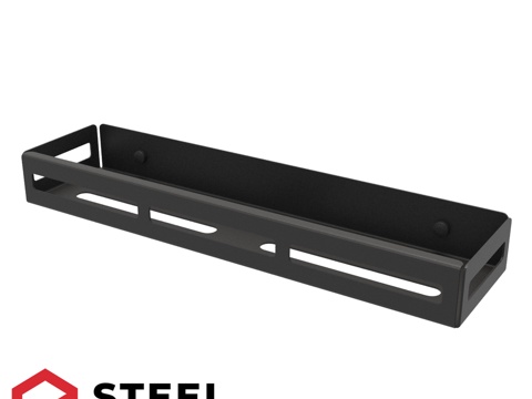  OM Shelf Square钢制浴室柜3d模型 