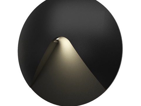  LED嵌入式楼梯台阶照明灯具3d模型 