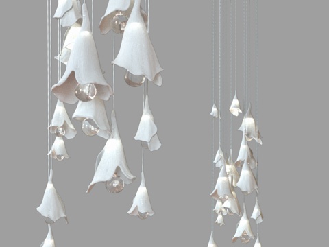  Vetvi Store出品OM Kolokolchiki白色3d模型 