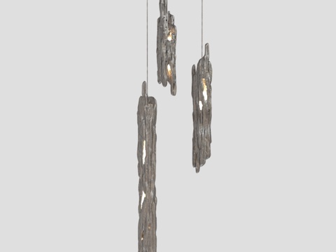  OM银色柚木3d模型 