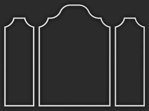  迪卡特画框-323d模型 
