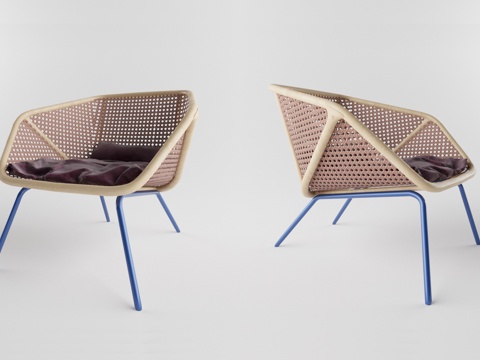  现代休闲椅子模型3d模型 