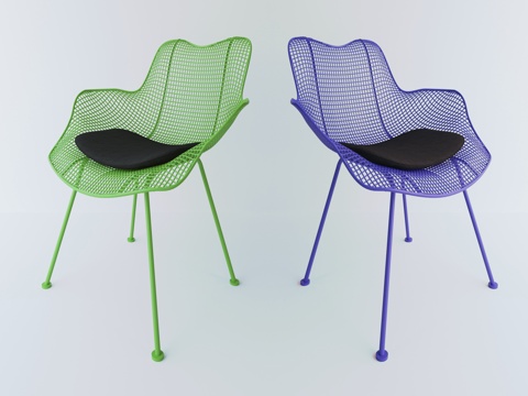  现代休闲椅子模型3d模型 
