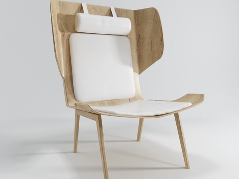  现代休闲椅 椅子 单椅3d模型 