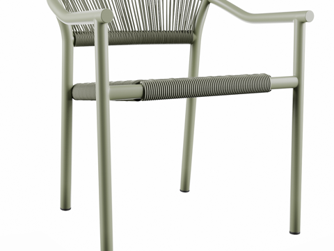  现代简约椅子 单人椅子  休闲椅子 凳子 餐厅椅子3d模型 