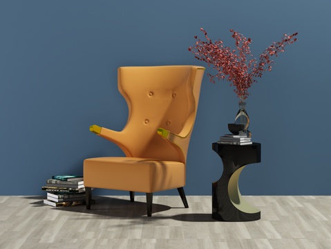  北欧休闲椅 椅子 沙发椅3d模型 