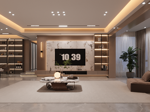 雅居乐大平层全套施工图cad施工图