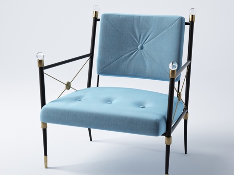  现代休闲椅子模型3d模型 