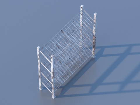  置物架 收纳架3d模型 