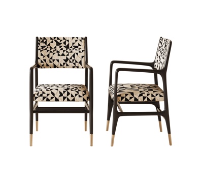  现代轻奢餐椅3d模型 