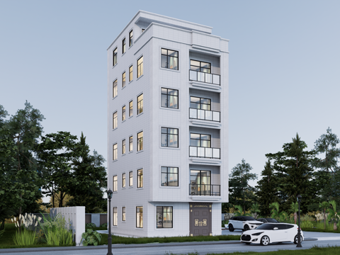 现代别墅cad，su模型，效果图，施工图cad施工图