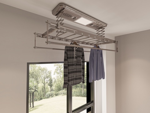 晾衣架 晾衣机3d模型