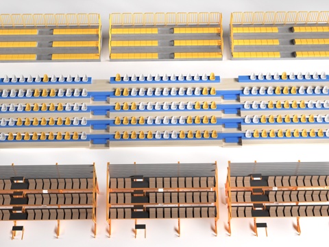 体育看台 观众席 台阶座椅su模型