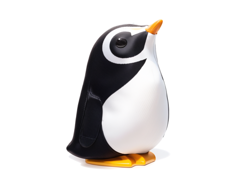 企鹅摆件su模型