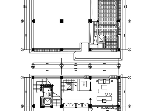 文创店平面布置图CADcad施工图