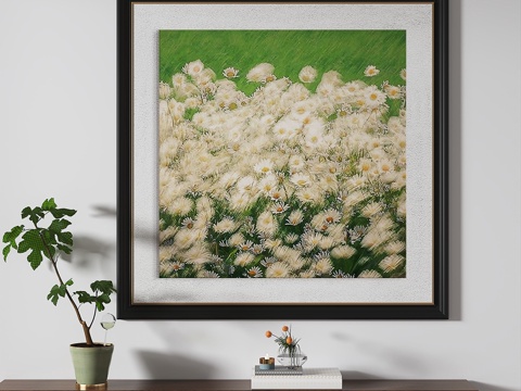  法式，现代，复古，中古，装饰画3d模型 